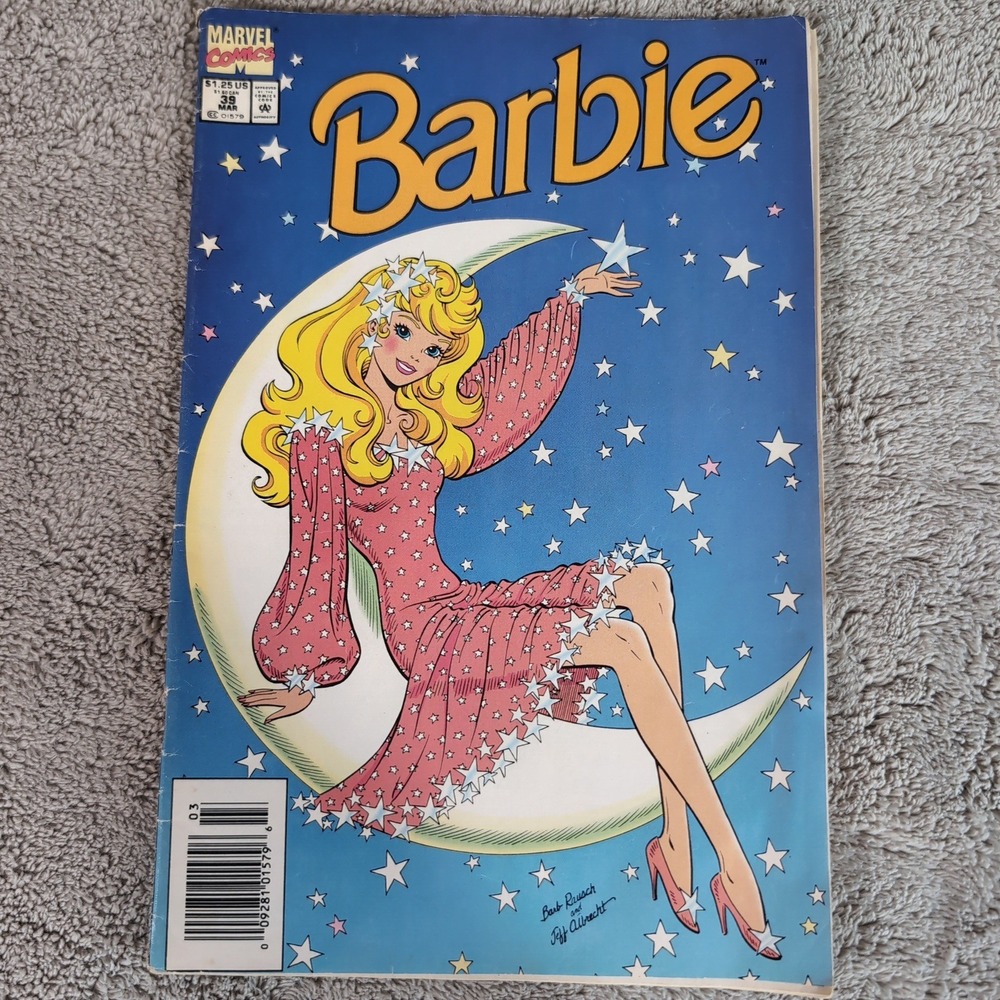 Vintage Barbie Marvel Comics Issue 39 March 1994 Retro 90s Collectible